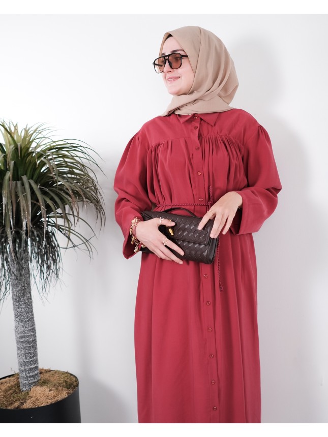 Thoe Elbise – Kırmızı