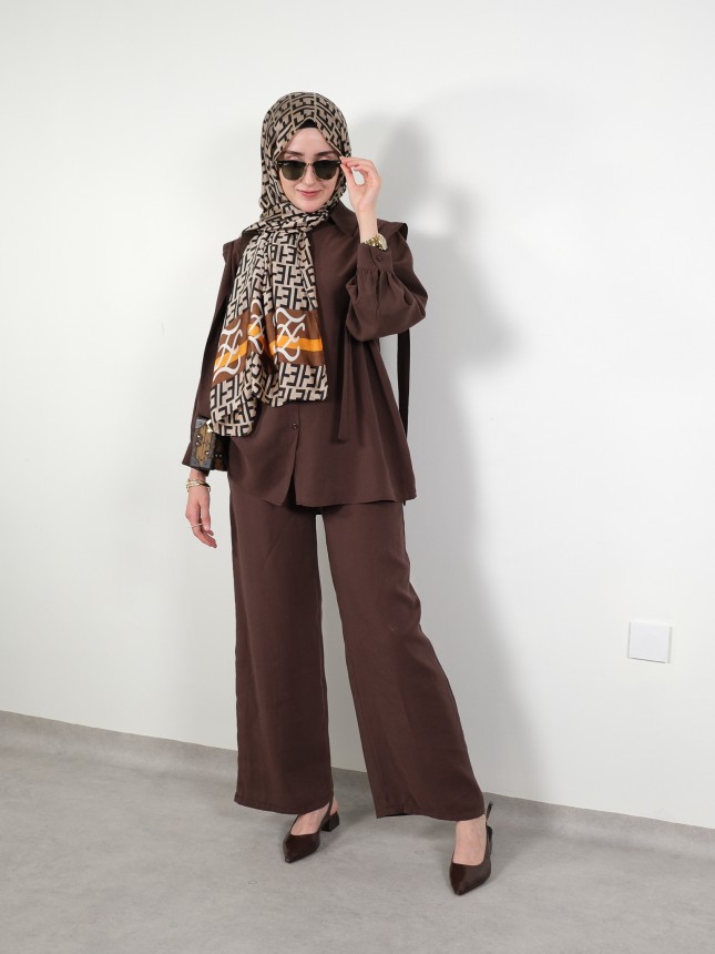 Mira Modal Takım – Kahve