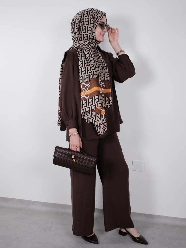 Mira Modal Takım – Kahve