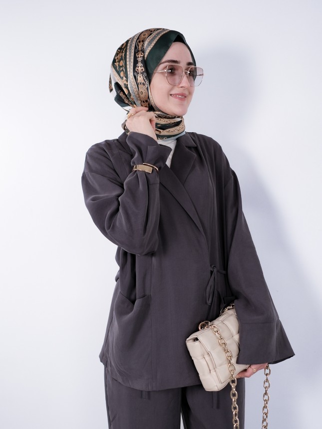 Zümrüt Yeşili Şal